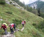 04. staza prema Zavetišču se u prvom dijelu više spušta nego penje